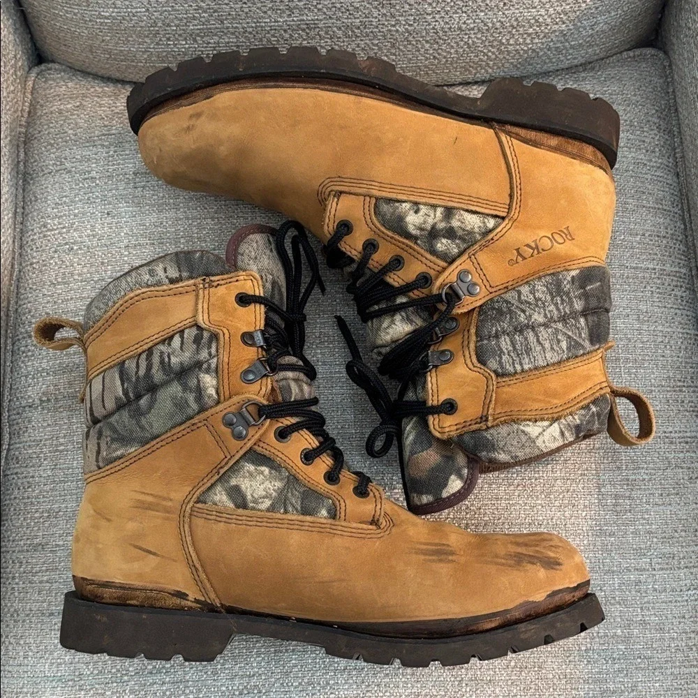 Rocky Arctic BearClaw GORE-TEX Waterproof Insulated Camo Lace Up‎ Boots Men's 11